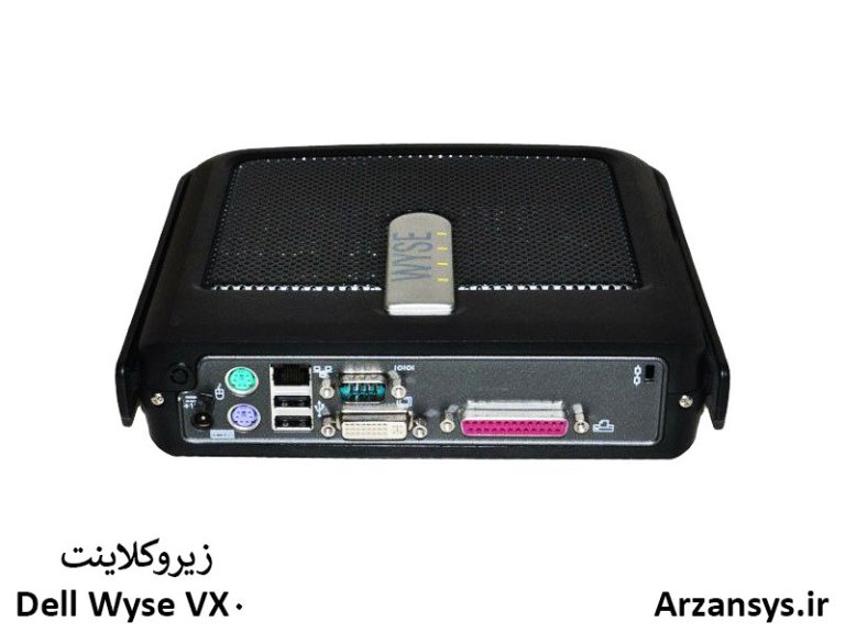 پورت های پشت زیروکلاینت Dell Wyse VX0