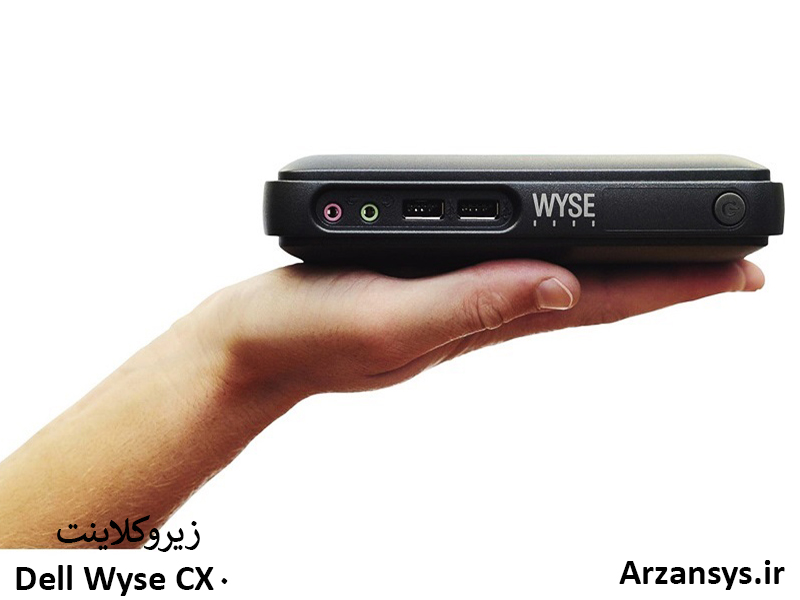 اندازه پورت های زیروکلاینت Dell Wyse CX0