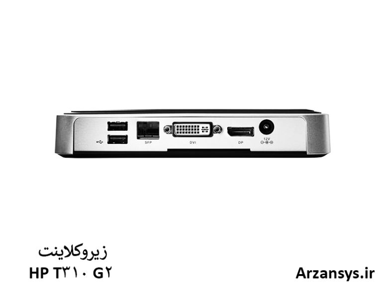 پشت زیروکلاینت hp t310 g2