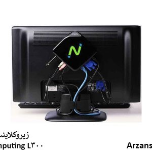 پورت های زیروکلاینت Ncomputing L300 پشت مانیتور