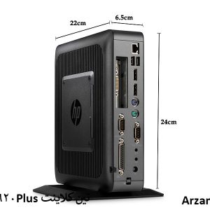 ابعاد تین کلاینت hp t620 plus a