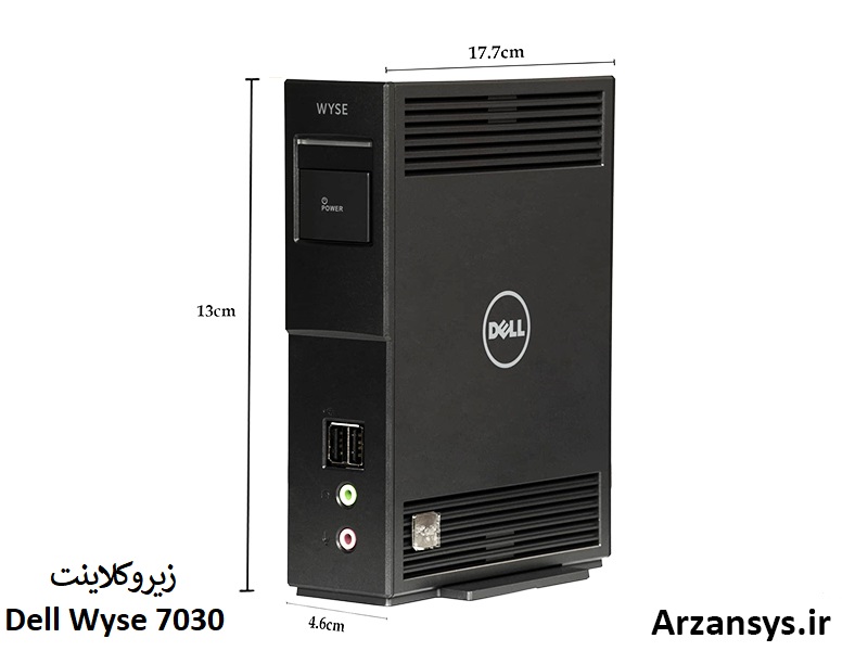 اندازه زیروکلاینتdell wyse 7030