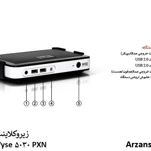 پورت های جلوی زیروکلاینت 5030