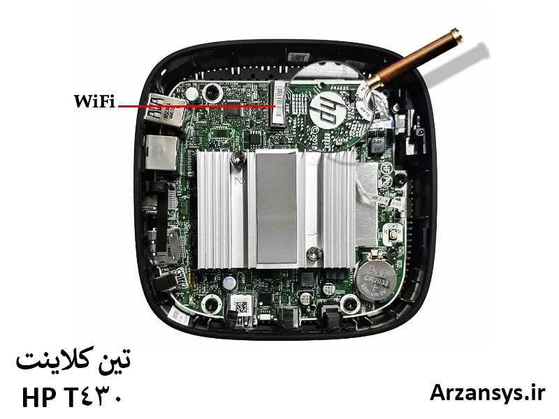 نمای داخلی تین کلاینت اچ پی t430