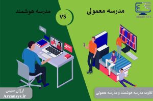 تفاوت مدرسه هوشمند و مدرسه معمولی